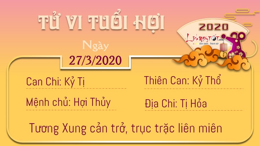 Tử vi thứ 6 ngày 27/03/2020 của 12 con giáp: Dậu thăng tiến, Mão gặp tiểu nhân - 11 Tử vi thứ 6 ngày 27/03/2020 của 12 con giáp: Dậu thăng tiến, Mão gặp tiểu nhân - 11