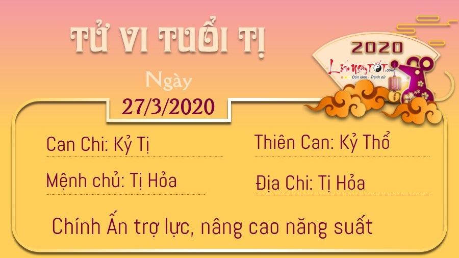 Tử vi thứ 6 ngày 27/03/2020 của 12 con giáp: Dậu thăng tiến, Mão gặp tiểu nhân - 5 Tử vi thứ 6 ngày 27/03/2020 của 12 con giáp: Dậu thăng tiến, Mão gặp tiểu nhân - 5