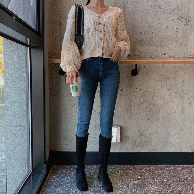 4 lối lên đồ với skinny jeans đảm bảo 'ăn tiền', vừa tôn dáng lại vừa trendy chẳng ai dám chê bạn lỗi mốt - 7 4 lối lên đồ với skinny jeans đảm bảo 'ăn tiền', vừa tôn dáng lại vừa trendy chẳng ai dám chê bạn lỗi mốt - 7