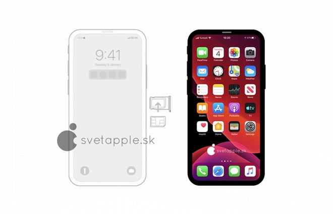 Tiết lộ: iPhone 12 Pro sẽ không còn 'tai thỏ' Tiết lộ: iPhone 12 Pro sẽ không còn 'tai thỏ'
