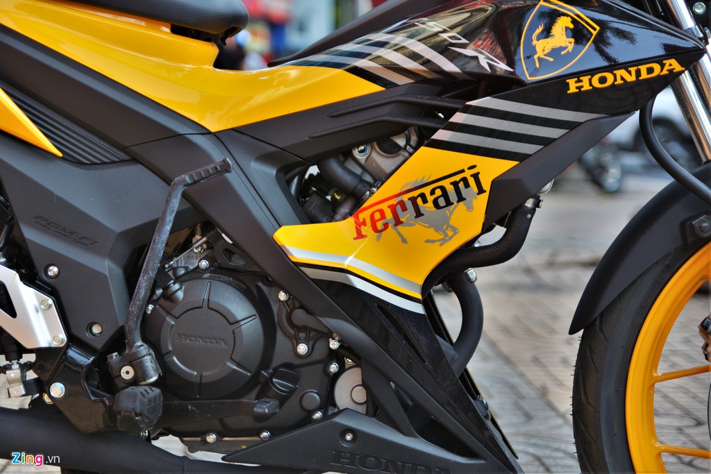Mua xe côn tay 150 cc - chọn Suzuki Satria chính hãng hay Honda Sonic? - 6 Mua xe côn tay 150 cc - chọn Suzuki Satria chính hãng hay Honda Sonic? - 6