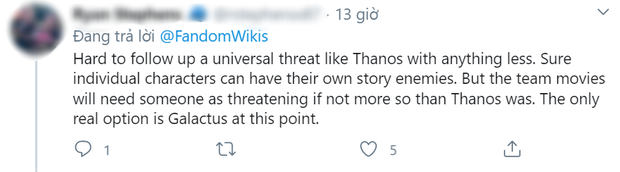 Fan Marvel trổ tài dự đoán phản diện thế chỗ Thanos, có người lại mong Avengers quay ra 'choảng' nhau, chơi gì kì vậy? - 1 Fan Marvel trổ tài dự đoán phản diện thế chỗ Thanos, có người lại mong Avengers quay ra 'choảng' nhau, chơi gì kì vậy? - 1