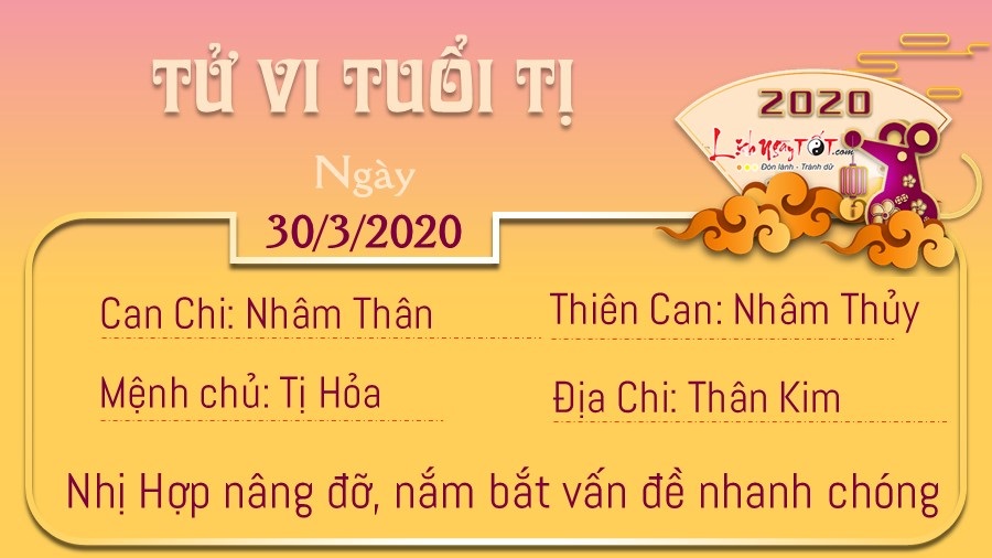 Tử vi thứ 2 ngày 30/03/2020 của 12 con giáp: Mùi công việc thuận lợi, Mão cẩn thận giao tiếp - 5 Tử vi thứ 2 ngày 30/03/2020 của 12 con giáp: Mùi công việc thuận lợi, Mão cẩn thận giao tiếp - 5
