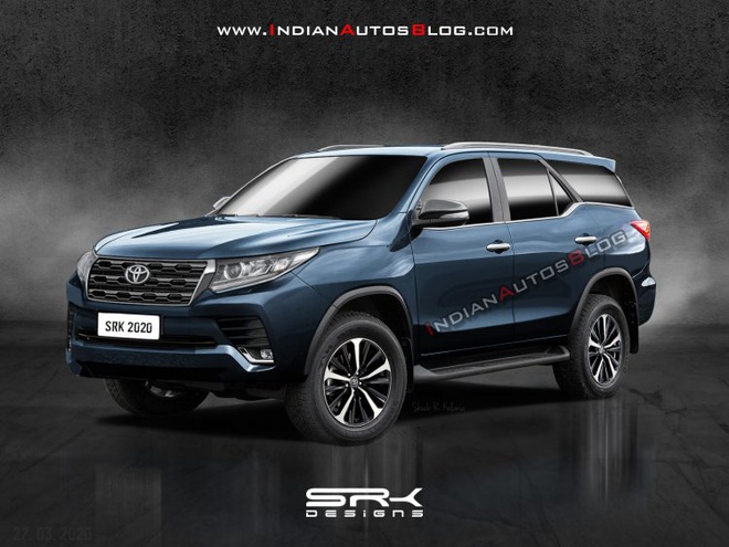 Hé lộ những hình ảnh đầu tiên của Toyota Fortuner 2021 Hé lộ những hình ảnh đầu tiên của Toyota Fortuner 2021