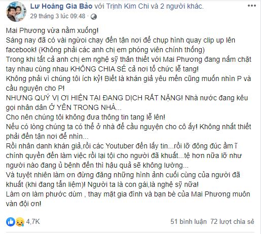 Xin đừng chia sẻ những hình ảnh, clip mệt mỏi lúc cuối đời, hãy để Mai Phương mãi là người phụ nữ nhỏ bé, kiên cường với nụ cười tươi tắn đúng như ước nguyện của cô - 8 Xin đừng chia sẻ những hình ảnh, clip mệt mỏi lúc cuối đời, hãy để Mai Phương mãi là người phụ nữ nhỏ bé, kiên cường với nụ cười tươi tắn đúng như ước nguyện của cô - 8