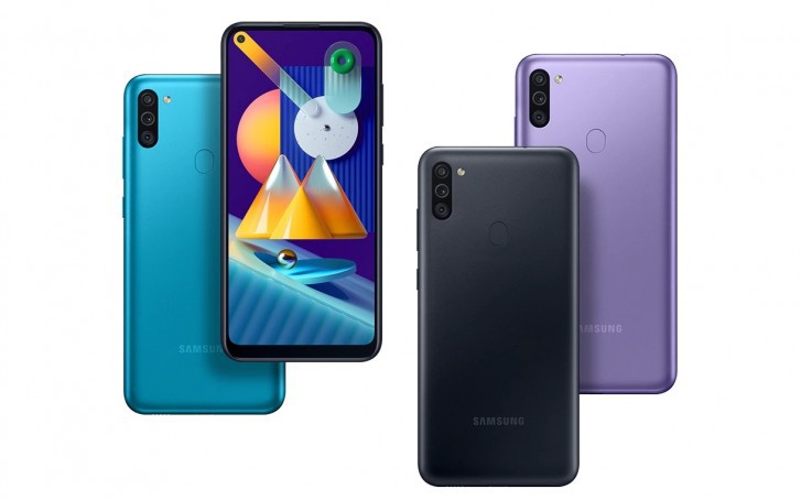 Samsung Galaxy M11 ra mắt: 3 camera sau, pin 5.000 mAh, RAM 4 GB - 2 Samsung Galaxy M11 ra mắt: 3 camera sau, pin 5.000 mAh, RAM 4 GB - 2