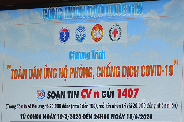 Tiền ủng hộ phòng chống COVID-19 qua tin nhắn vượt 100 tỷ đồng Tiền ủng hộ phòng chống COVID-19 qua tin nhắn vượt 100 tỷ đồng