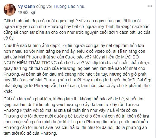 Quyền nuôi con gái Mai Phương: Hàng loạt nghệ sĩ thân thiết với Mai Phương lên tiếng tiết lộ góc khuất phía sau mối quan hệ giữa bà ngoại và bé Lavie - 3 Quyền nuôi con gái Mai Phương: Hàng loạt nghệ sĩ thân thiết với Mai Phương lên tiếng tiết lộ góc khuất phía sau mối quan hệ giữa bà ngoại và bé Lavie - 3
