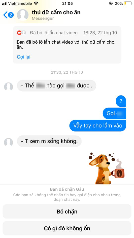 Mỗi lần say lại gửi icon vẫy tay cho crush loạn xạ nhưng không nói gì, thanh niên nhận ngay quả 'block' lạnh lùng - 3 Mỗi lần say lại gửi icon vẫy tay cho crush loạn xạ nhưng không nói gì, thanh niên nhận ngay quả 'block' lạnh lùng - 3