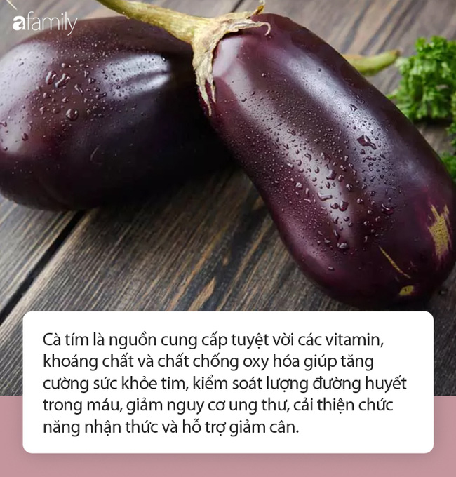 Ăn cà tím giúp bạn 'lợi lộc' đủ đường, trong đó có tác dụng mà bất cứ chị em nào nghe qua cũng thích Ăn cà tím giúp bạn 'lợi lộc' đủ đường, trong đó có tác dụng mà bất cứ chị em nào nghe qua cũng thích