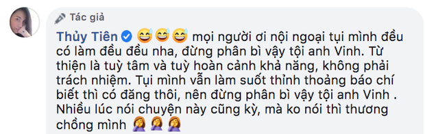 Bị thắc mắc không làm từ thiện ở quê nhà Công Vinh, Thủy Tiên lên tiếng: Nghe là biết yêu chồng đến mức nào! - 1 Bị thắc mắc không làm từ thiện ở quê nhà Công Vinh, Thủy Tiên lên tiếng: Nghe là biết yêu chồng đến mức nào! - 1