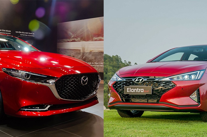 Mazda3 1.5L Luxury và Hyundai Elantra 1.6T - 750 triệu chọn xe nào? Mazda3 1.5L Luxury và Hyundai Elantra 1.6T - 750 triệu chọn xe nào?