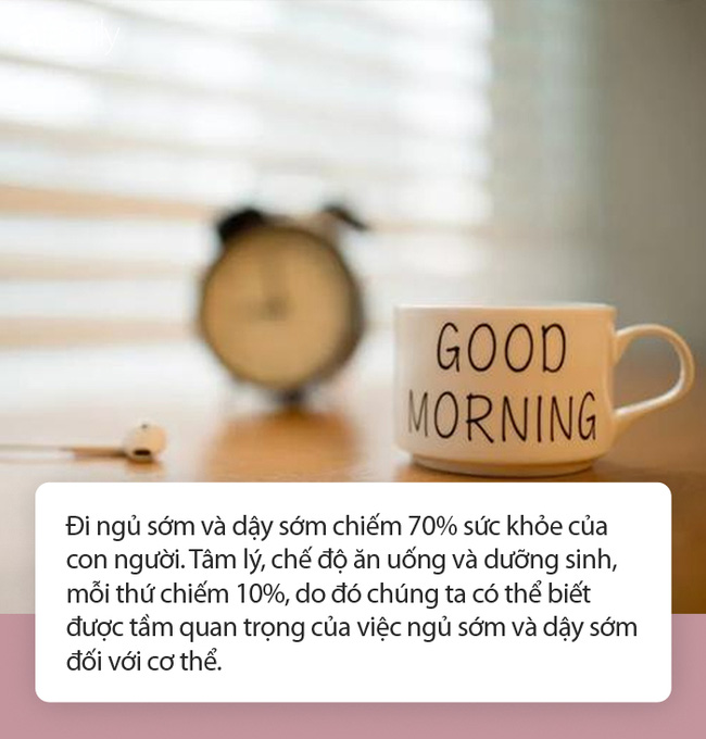 Dậy sớm có lợi cho sức khỏe, tốt hơn uống cả nghìn viên thuốc bổ Dậy sớm có lợi cho sức khỏe, tốt hơn uống cả nghìn viên thuốc bổ