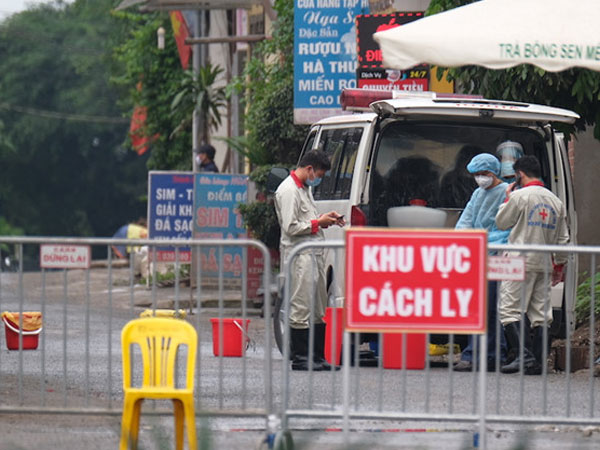 Ghi nhận ca thứ 5 nghi dương tính SARS-CoV-2 tại ổ dịch thôn Hạ Lôi Ghi nhận ca thứ 5 nghi dương tính SARS-CoV-2 tại ổ dịch thôn Hạ Lôi