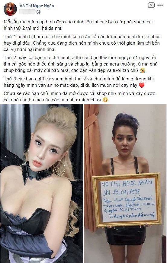 Liên tục bị nhắc lại chuyện bị bắt vì sử dụng ma túy, Ngân 98 khẳng định: 'Tôi không ăn cắp, ăn trộm nên không nhục' - 2 Liên tục bị nhắc lại chuyện bị bắt vì sử dụng ma túy, Ngân 98 khẳng định: 'Tôi không ăn cắp, ăn trộm nên không nhục' - 2