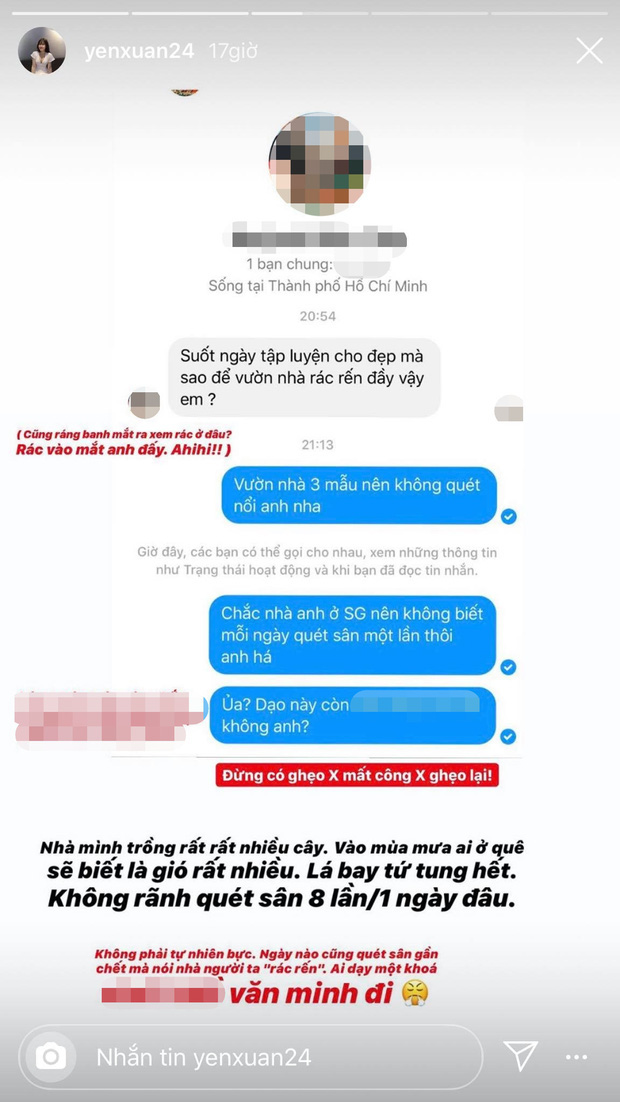 Tập body giữ dáng tại cũng bị cà khịa ở dơ, bạn gái Lâm Tây phản pháo đanh thép: 'Vườn nhà 3 mẫu nên không quét nổi' Tập body giữ dáng tại cũng bị cà khịa ở dơ, bạn gái Lâm Tây phản pháo đanh thép: 'Vườn nhà 3 mẫu nên không quét nổi'