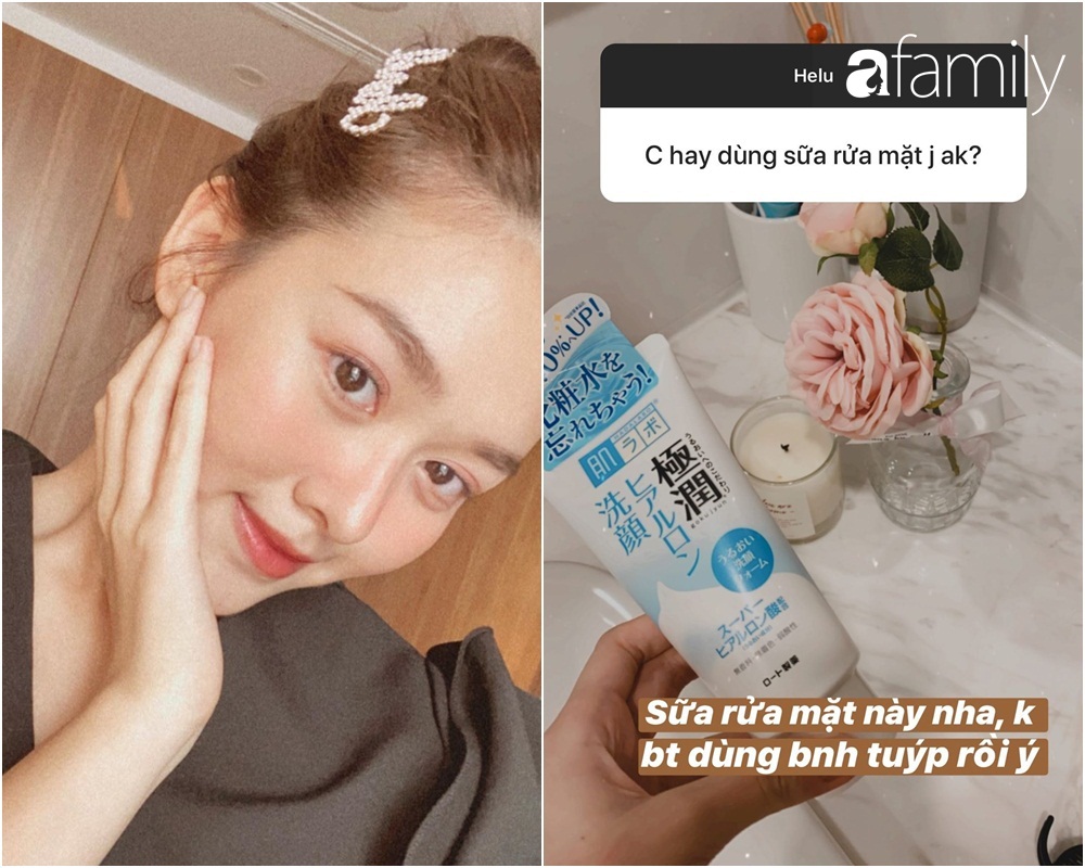 Chẳng phải sữa rửa mặt đắt đỏ, Á hậu Tường San chỉ dùng sản phẩm bình dân 190.000 VNĐ để da mịn mướt không tỳ vết Chẳng phải sữa rửa mặt đắt đỏ, Á hậu Tường San chỉ dùng sản phẩm bình dân 190.000 VNĐ để da mịn mướt không tỳ vết
