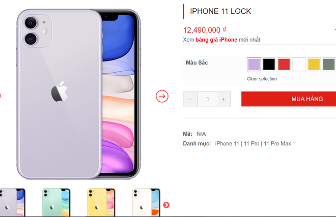 iPhone 11 lock giảm giá chỉ bằng iPhone 7 Plus nhưng vẫn ế khách iPhone 11 lock giảm giá chỉ bằng iPhone 7 Plus nhưng vẫn ế khách