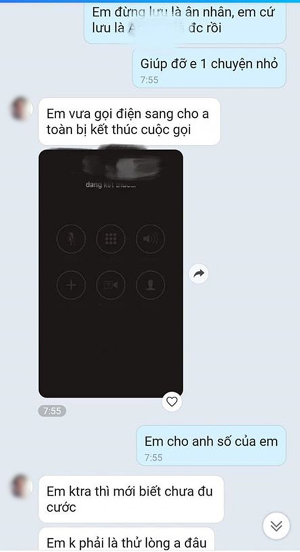 Chàng trai nhẹ dạ cả tin bị cô gái đào mỏ lừa 3 lần liên tiếp, tổng cộng mất 3 thẻ cào 200k - 11 Chàng trai nhẹ dạ cả tin bị cô gái đào mỏ lừa 3 lần liên tiếp, tổng cộng mất 3 thẻ cào 200k - 11