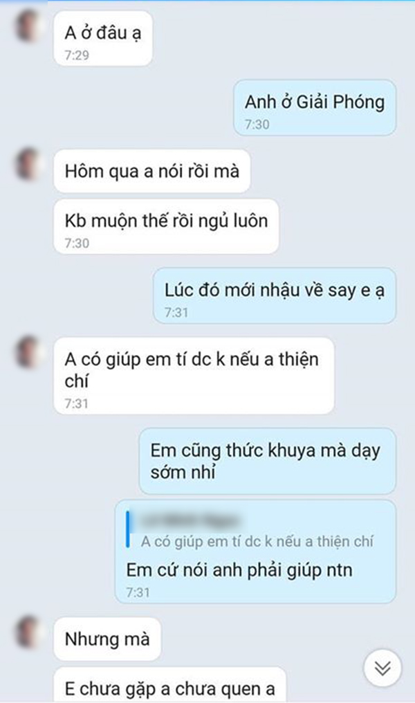 Chàng trai nhẹ dạ cả tin bị cô gái đào mỏ lừa 3 lần liên tiếp, tổng cộng mất 3 thẻ cào 200k Chàng trai nhẹ dạ cả tin bị cô gái đào mỏ lừa 3 lần liên tiếp, tổng cộng mất 3 thẻ cào 200k
