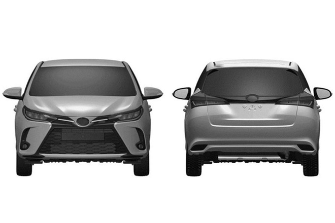 Toyota Yaris 2021 lộ thiết kế mới giống Altis - 1 Toyota Yaris 2021 lộ thiết kế mới giống Altis - 1