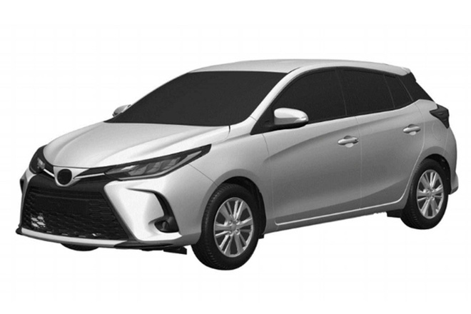 Toyota Yaris 2021 lộ thiết kế mới giống Altis Toyota Yaris 2021 lộ thiết kế mới giống Altis