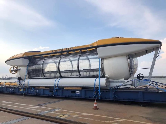 Tàu ngầm Vingroup đặt mua xuất hiện tại Nha Trang - 1 Tàu ngầm Vingroup đặt mua xuất hiện tại Nha Trang - 1