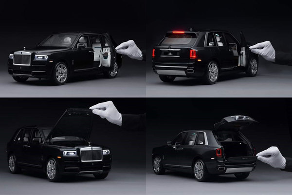 Xe mô hình Rolls-Royce Cullinan cực tinh xảo, giá 640 triệu đồng - 4 Xe mô hình Rolls-Royce Cullinan cực tinh xảo, giá 640 triệu đồng - 4