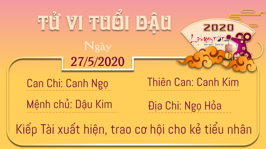 Tử vi thứ 4 ngày 27/05/2020 của 12 con giáp: Dần có tin vui tài lộc, Dậu lơ đãng - 9 Tử vi thứ 4 ngày 27/05/2020 của 12 con giáp: Dần có tin vui tài lộc, Dậu lơ đãng - 9