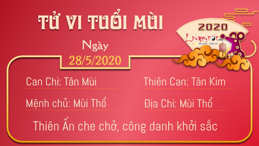 Tử vi thứ 5 ngày 28/05/2020 của 12 con giáp: Dần tài chính rủng rỉnh, Ngọ đề phòng tiểu nhân - 7 Tử vi thứ 5 ngày 28/05/2020 của 12 con giáp: Dần tài chính rủng rỉnh, Ngọ đề phòng tiểu nhân - 7