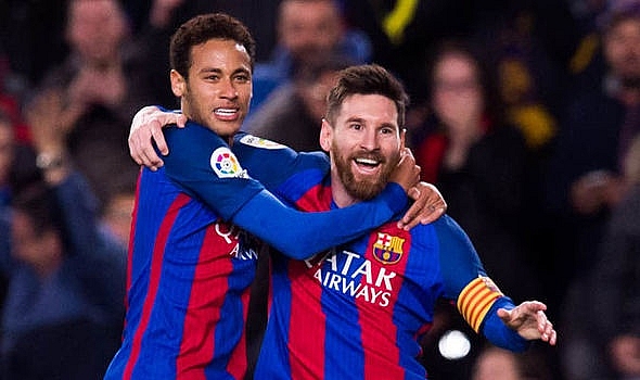 Cựu chủ tịch Barca: 'Neymar chỉ kém tài Messi' Cựu chủ tịch Barca: 'Neymar chỉ kém tài Messi'