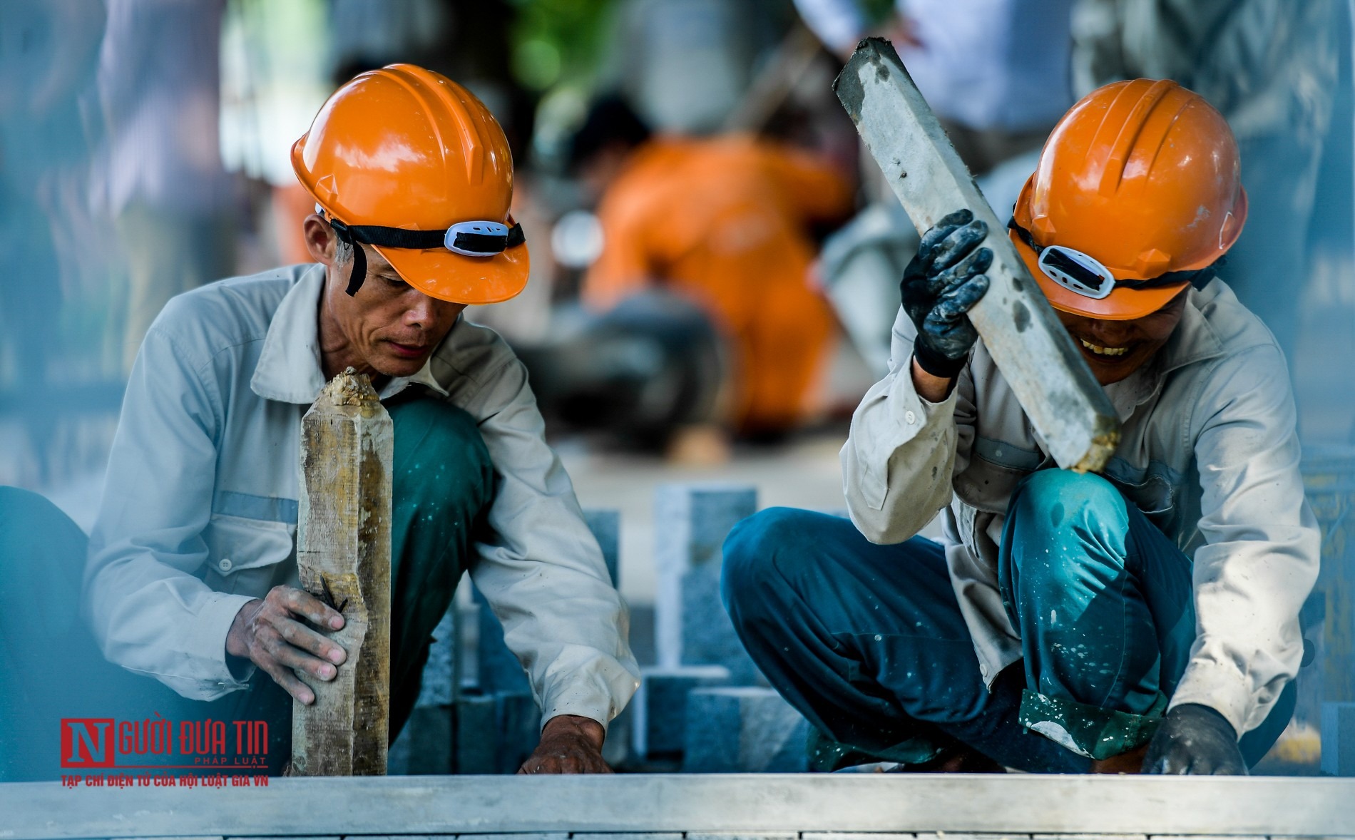 Vỉa hè Hồ Gươm 'thay áo mới' - 5 Vỉa hè Hồ Gươm 'thay áo mới' - 5
