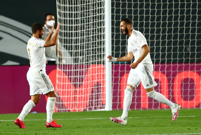 Hazard, Benzema chơi ăn ý giúp Real nhấn chìm Valencia - 1