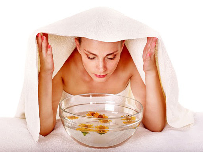 Xông mặt - bí kíp giúp da thoáng sạch, tránh mụn ẩn ngày hè Xông mặt - bí kíp giúp da thoáng sạch, tránh mụn ẩn ngày hè