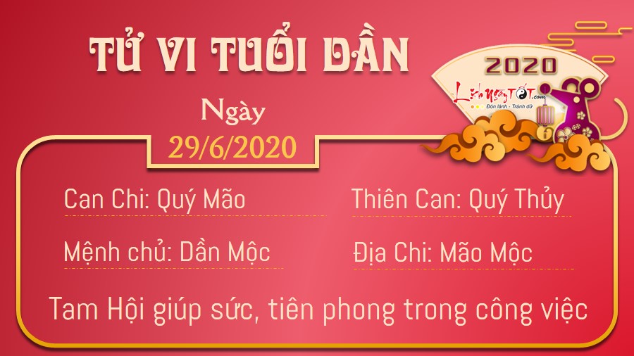 Tử vi thứ 2 ngày 29/06/2020 của 12 con giáp: Mão có cơ hội làm ăn, Thìn không được ủng hộ - 2 Tử vi thứ 2 ngày 29/06/2020 của 12 con giáp: Mão có cơ hội làm ăn, Thìn không được ủng hộ - 2
