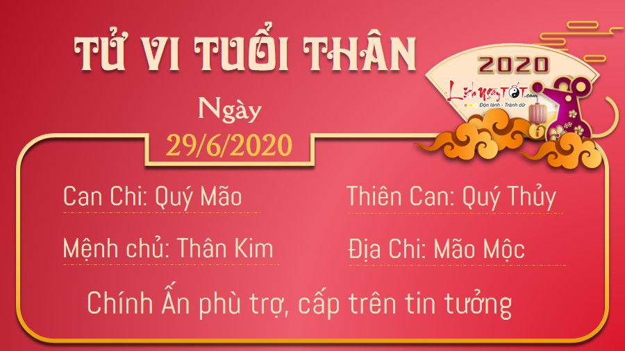 Tử vi thứ 2 ngày 29/06/2020 của 12 con giáp: Mão có cơ hội làm ăn, Thìn không được ủng hộ - 8 Tử vi thứ 2 ngày 29/06/2020 của 12 con giáp: Mão có cơ hội làm ăn, Thìn không được ủng hộ - 8
