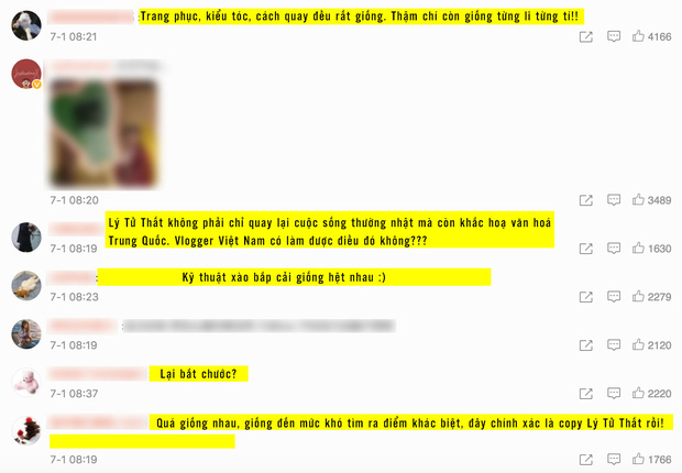 Cộng đồng mạng Trung Quốc bức xúc tố kênh Youtube 'Bếp Trên Đỉnh Đồi' ăn cắp ý tưởng của Lý Tử Thất - 1 Cộng đồng mạng Trung Quốc bức xúc tố kênh Youtube 'Bếp Trên Đỉnh Đồi' ăn cắp ý tưởng của Lý Tử Thất - 1