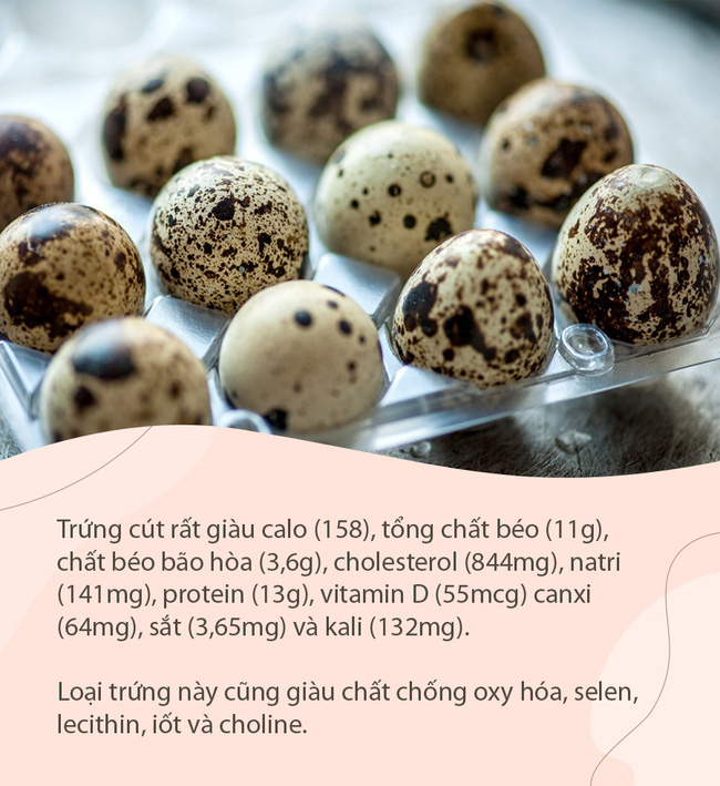 Bổ dưỡng gấp 3-4 lần so với trứng gà, món trứng cút có nhiều lợi ích cho sức khỏe và sắc đẹp, nhưng 3 nhóm người tốt nhất không nên ăn Bổ dưỡng gấp 3-4 lần so với trứng gà, món trứng cút có nhiều lợi ích cho sức khỏe và sắc đẹp, nhưng 3 nhóm người tốt nhất không nên ăn