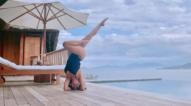 Diện bikini một mảnh, 'bà mẹ 3 con' Ốc Thanh Vân khoe đường cong đầy quyến rũ - 7 Diện bikini một mảnh, 'bà mẹ 3 con' Ốc Thanh Vân khoe đường cong đầy quyến rũ - 7