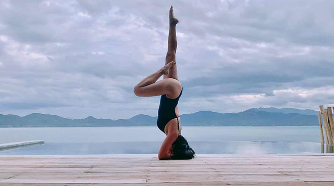Diện bikini một mảnh, 'bà mẹ 3 con' Ốc Thanh Vân khoe đường cong đầy quyến rũ - 8 Diện bikini một mảnh, 'bà mẹ 3 con' Ốc Thanh Vân khoe đường cong đầy quyến rũ - 8