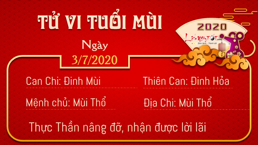 Tử vi thứ 6 ngày 03/07/2020 của 12 con giáp: Dậu làm ăn khấm khá, Sửu dễ xảy ra sai sót - 7 Tử vi thứ 6 ngày 03/07/2020 của 12 con giáp: Dậu làm ăn khấm khá, Sửu dễ xảy ra sai sót - 7