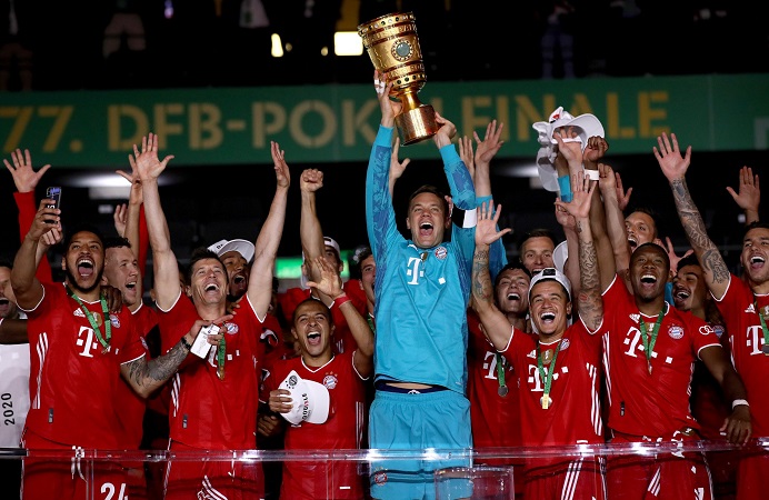 Lewandowski lập cú đúp, Bayern Munich đoạt Cup quốc gia Đức - 1 Lewandowski lập cú đúp, Bayern Munich đoạt Cup quốc gia Đức - 1