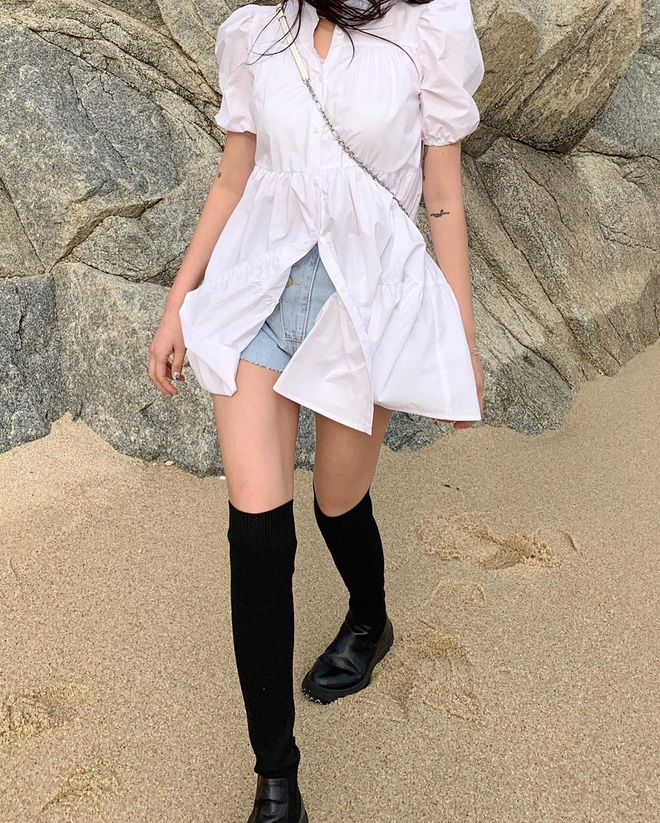Váy babydoll đang được các 'bánh bèo' diện ầm ầm, các nàng còn chần chừ gì mà không 'múc' liền một em - 13 Váy babydoll đang được các 'bánh bèo' diện ầm ầm, các nàng còn chần chừ gì mà không 'múc' liền một em - 13