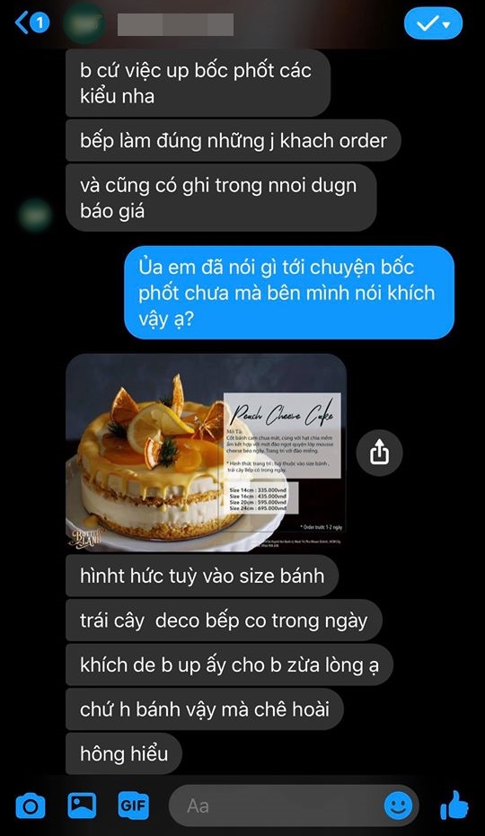 Đặt bánh sinh nhật đẹp long lanh giá 695k, cô gái Sài Gòn nhận về chiếc bánh trang trí như trò đùa, còn bị nhân viên tiệm mắng xối xả, khích bác 'cứ bóc phốt đi'? - 4 Đặt bánh sinh nhật đẹp long lanh giá 695k, cô gái Sài Gòn nhận về chiếc bánh trang trí như trò đùa, còn bị nhân viên tiệm mắng xối xả, khích bác 'cứ bóc phốt đi'? - 4