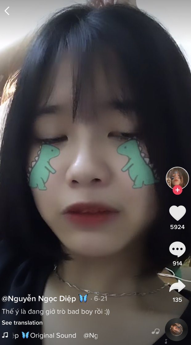 Gái xinh 53k follow trên Tiktok bị gọi là bản sao của Thanh Tâm 'Bắp cần bơ' - 2 Gái xinh 53k follow trên Tiktok bị gọi là bản sao của Thanh Tâm 'Bắp cần bơ' - 2