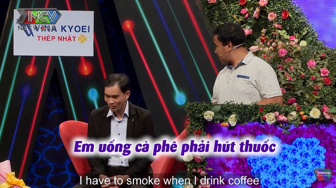 Bạn muốn hẹn hò: Vì 1 điếu thuốc, người đàn ông 3 lần phản bác MC Quyền Linh, bố cô gái liền ra hiệu ngầm - 2 Bạn muốn hẹn hò: Vì 1 điếu thuốc, người đàn ông 3 lần phản bác MC Quyền Linh, bố cô gái liền ra hiệu ngầm - 2