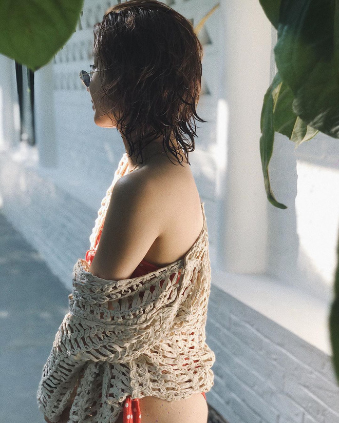 Mi Vân lấy lại đẳng cấp nhan sắc, khoe body hút mắt sau 1 năm sinh con - 2 Mi Vân lấy lại đẳng cấp nhan sắc, khoe body hút mắt sau 1 năm sinh con - 2