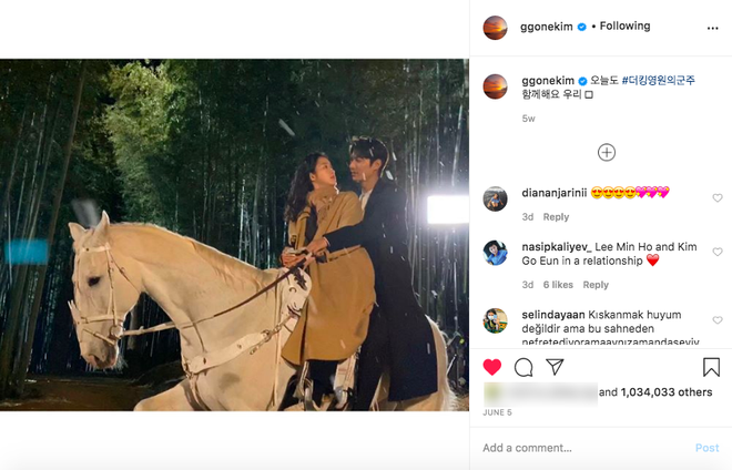 Lee Min Ho - Kim Go Eun lại bị soi hint hẹn hò: Đăng bài hát ẩn ý về tình yêu, ngày viết status cùng trùng khớp - 10 Lee Min Ho - Kim Go Eun lại bị soi hint hẹn hò: Đăng bài hát ẩn ý về tình yêu, ngày viết status cùng trùng khớp - 10