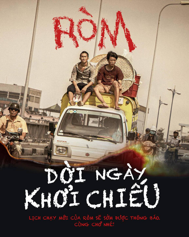 Ròm dời ngày khởi chiếu vì dịch COVID-19 Ròm dời ngày khởi chiếu vì dịch COVID-19