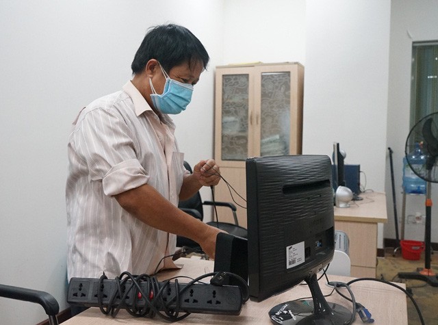 Mục sở thị cung thể thao gần 100.000m2 'biến thành' bệnh viện dã chiến ở Đà Nẵng - 13 Mục sở thị cung thể thao gần 100.000m2 'biến thành' bệnh viện dã chiến ở Đà Nẵng - 13